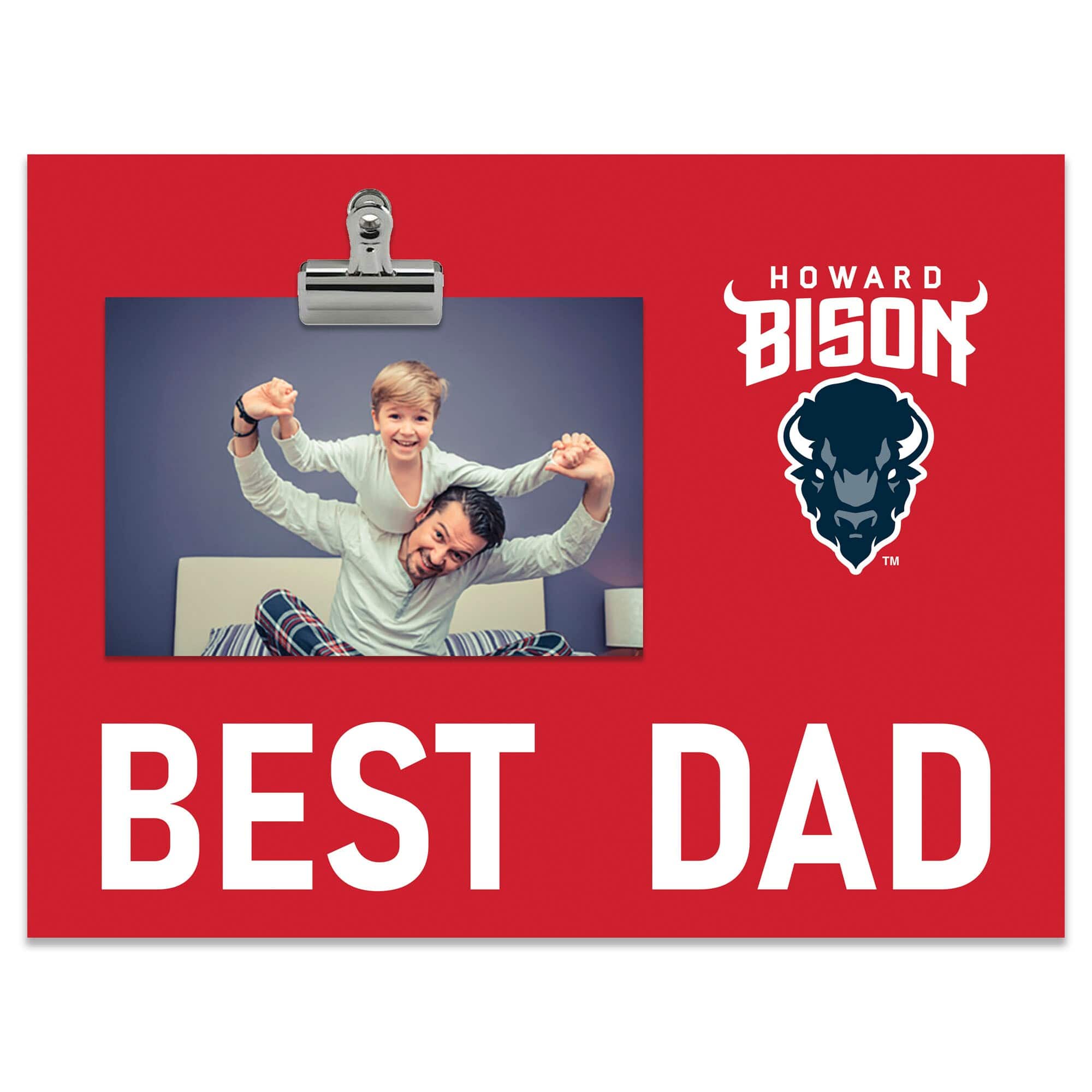 "Fan Creations - Howard Bison 8"" x 10.5"" Briteline Best Dad Clip Frame - Multicolor" price history on PriceWatchPro