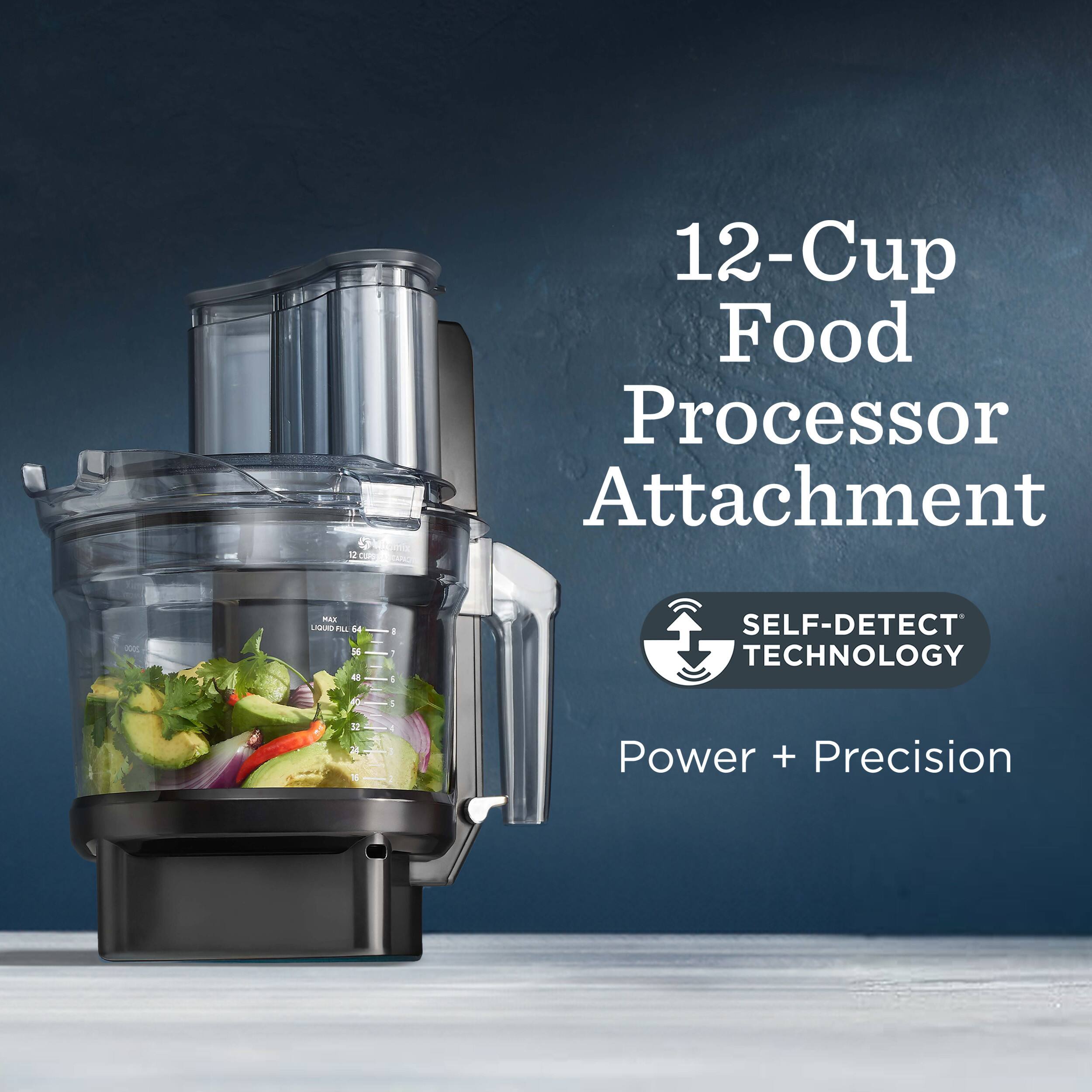 12-Cup Food Processor Attachment

SELF-DETECT TECHNOLOGY

Power + Precision