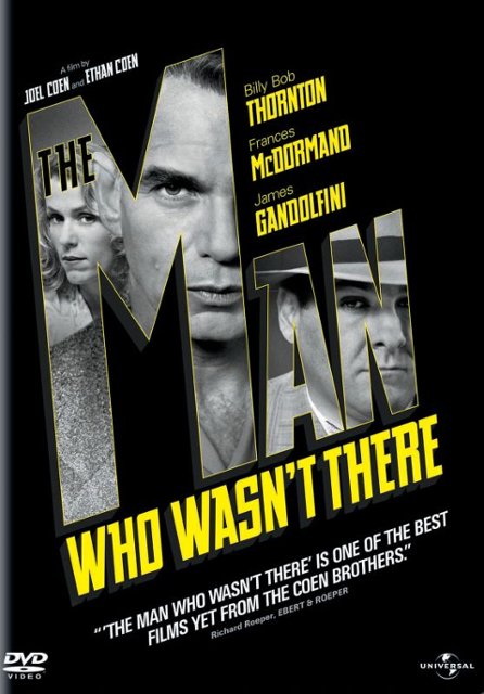 Front Standard. The Man Who Wasn't There [WS] [DVD] [2001].