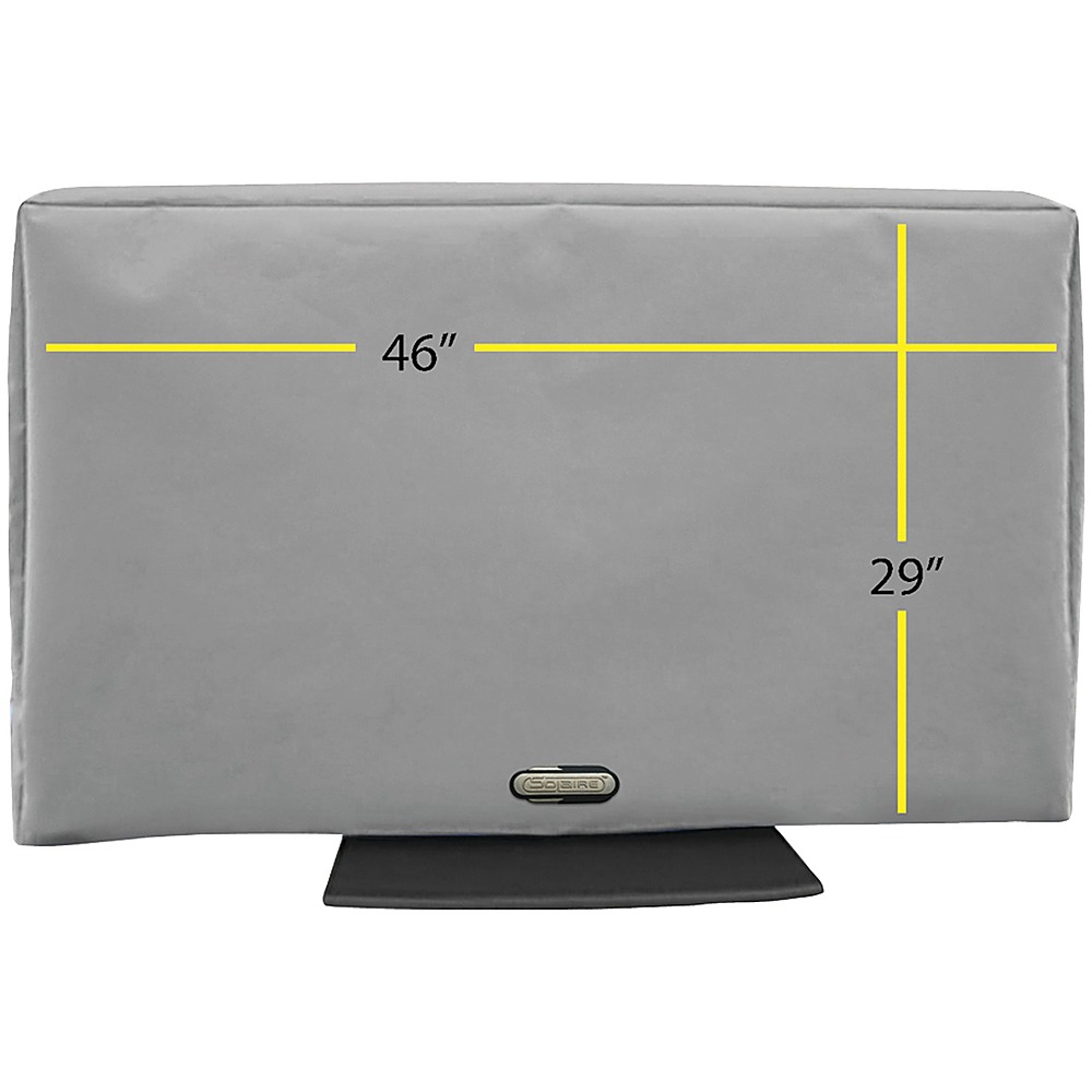 Water and Dust Resistant InCover 32 Outdoor TV Cover Built-in pocket for TV Remote Fits over most TV Mounts and Stands