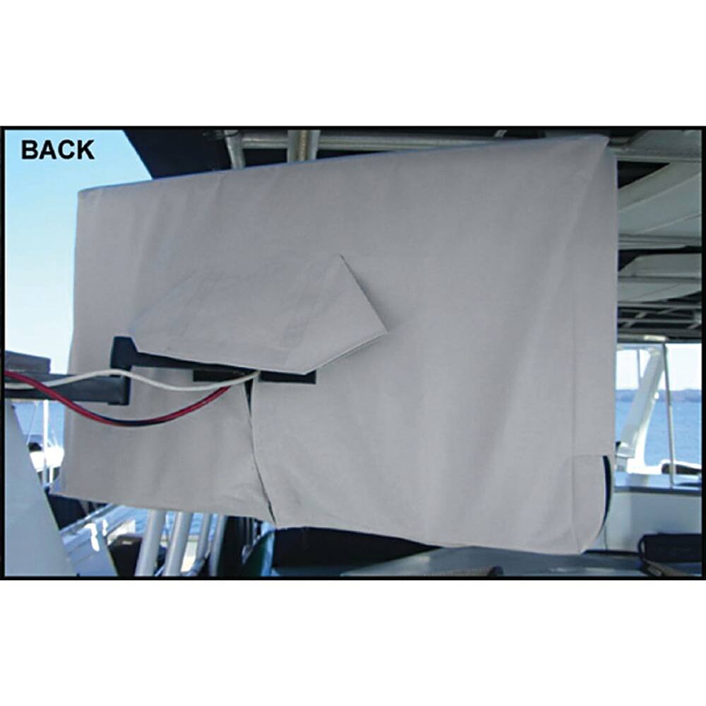 Alt View 11. Solaire - Outdoor TV Cover for Most Flat-Panel TVs Up to 52" - Gray.