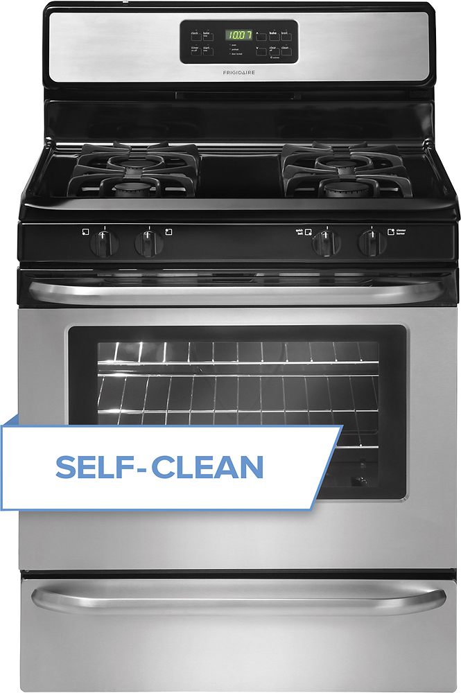 Frigidaire Gallery 5.6 Cu. Ft. Freestanding Gas Convection Range with Self- Cleaning and Air Fry Stainless Steel FGGH3047VF - Best Buy