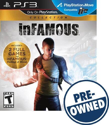 Front. Sony - Pre-Owned inFamous Collection.