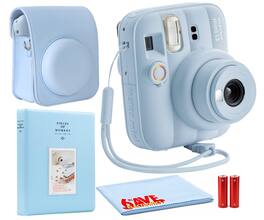 Fujifilm - INSTAX MINI 13 Instant Film Camera (Frost Cleaning Cloth + More - Blue