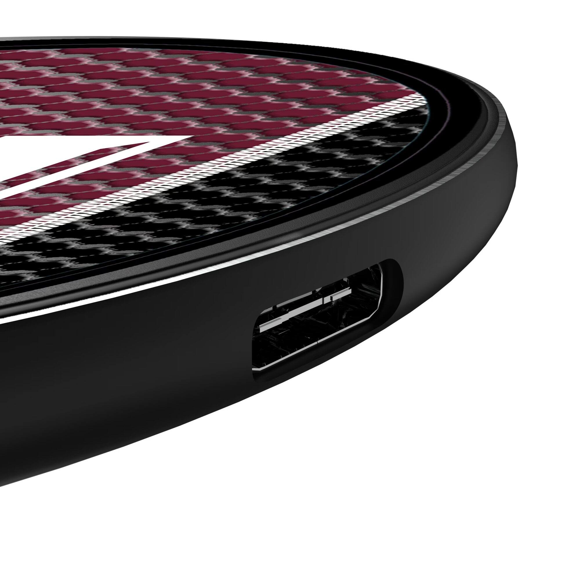 Alt View 2. Keyscaper - Texas A&M Aggies Wireless Charging Pad - Multicolor.