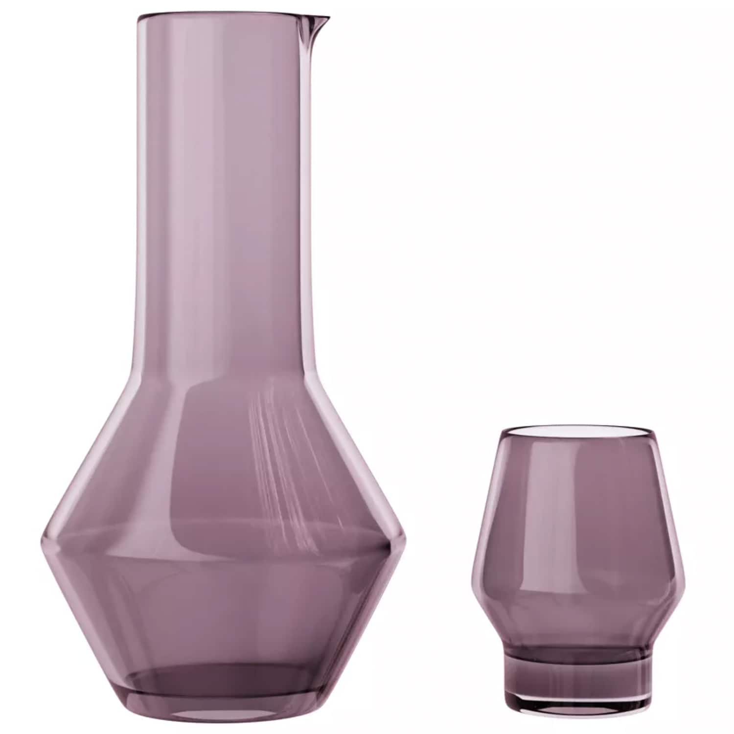Jay Import - Plum Carafe With Tumbler - Purple