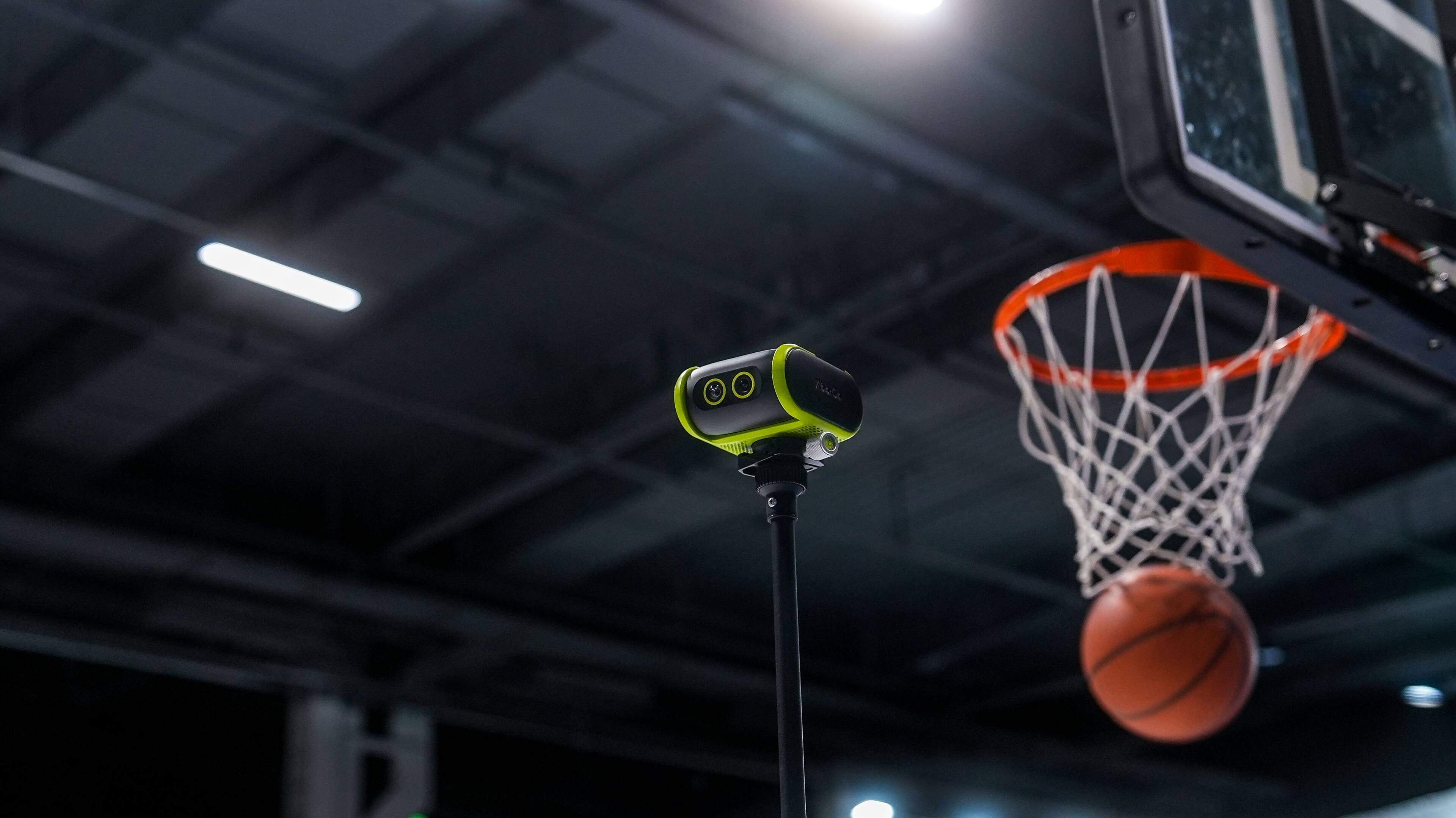 Alt View 9. XbotGo - Falcon AI Sports Camera, 4K Auto-Tracking Action Cam for Team Sports, Dual Lens with Live Streaming, No Subscription - Edge Green.