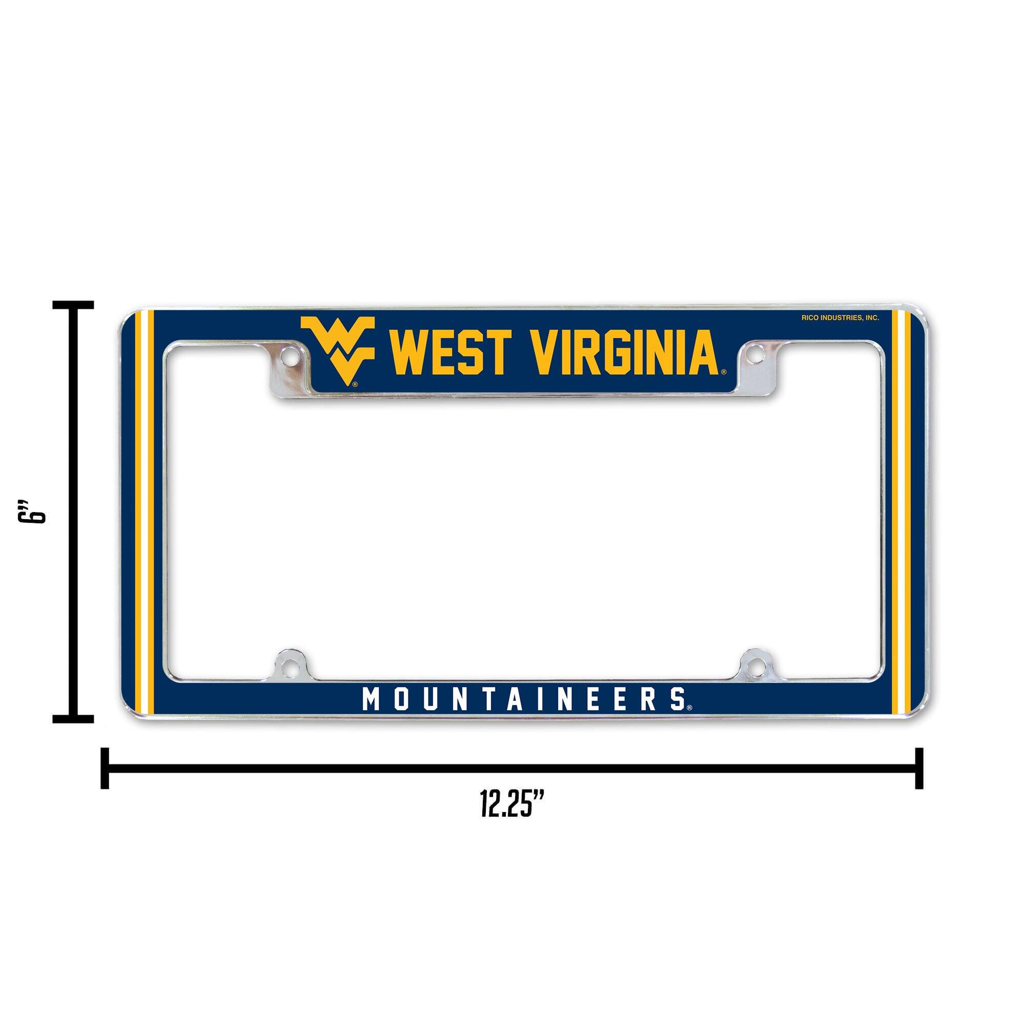 West Virginia  
Mountaineers  
12.25"