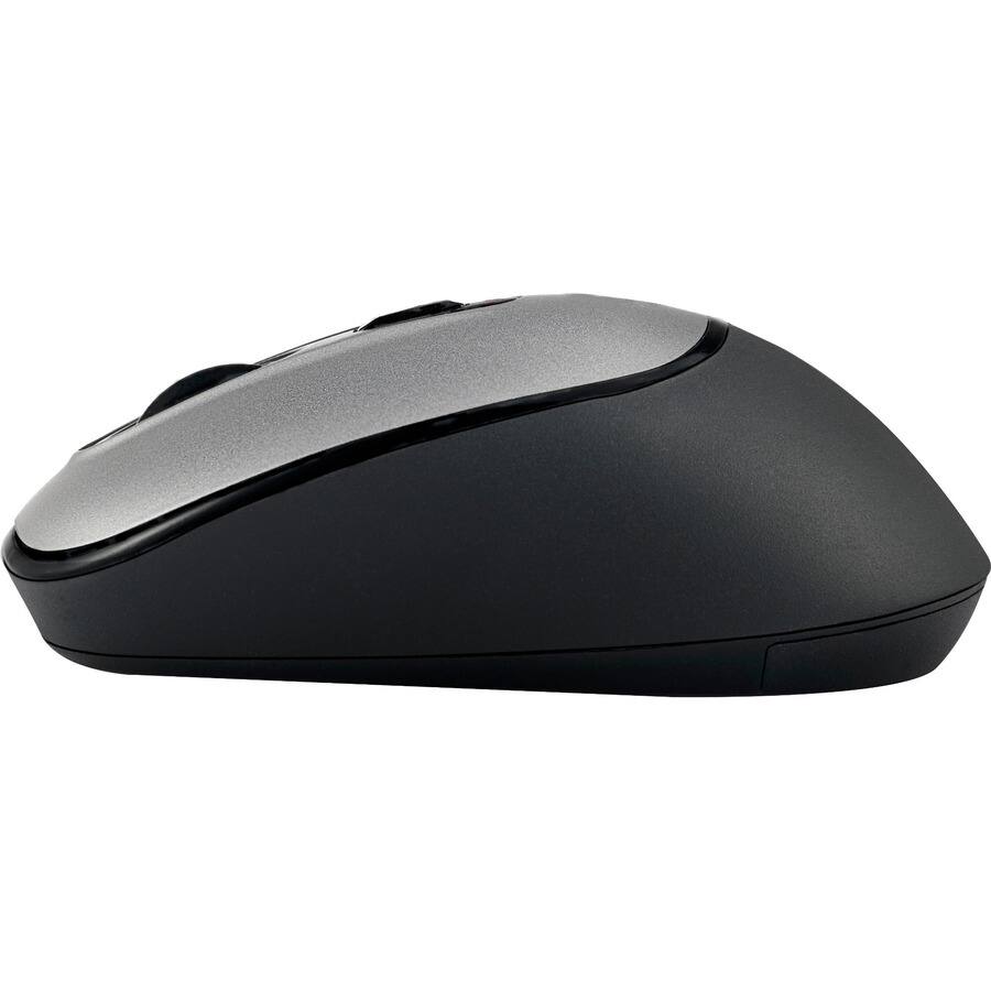 Alt View 4. Adesso - Adesso Antimicrobial Wireless Mouse - Optical - Wireless - 30 ft - Radio Frequency - 2.40 GHz - Black, Gray - USB - 1600 - Black,Gray.