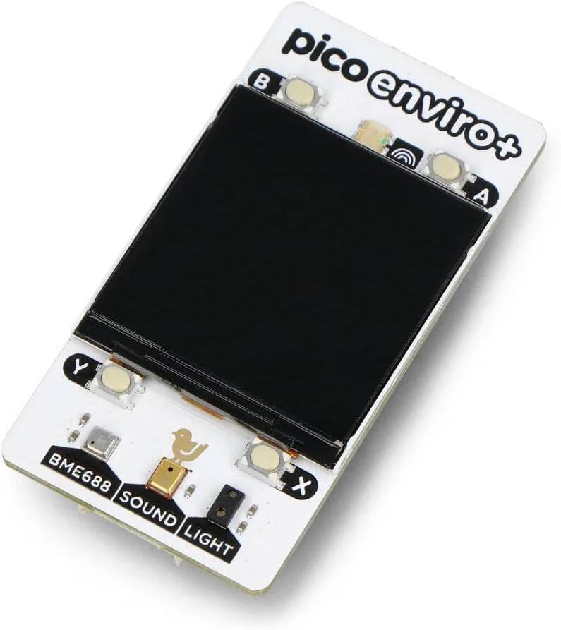 pico enviro+  
BME688 SOUND LIGHT