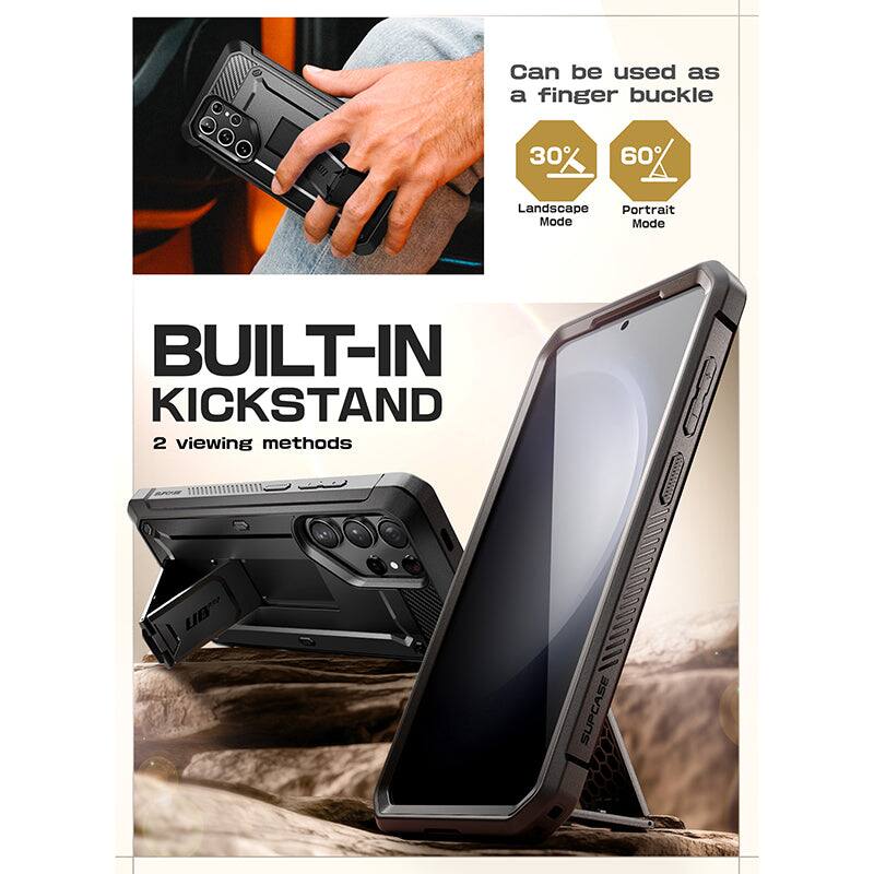 Can be used as a finger buckle

30° Landscape Mode

60° Portrait Mode

BUILT-IN KICKSTAND

2 viewing methods