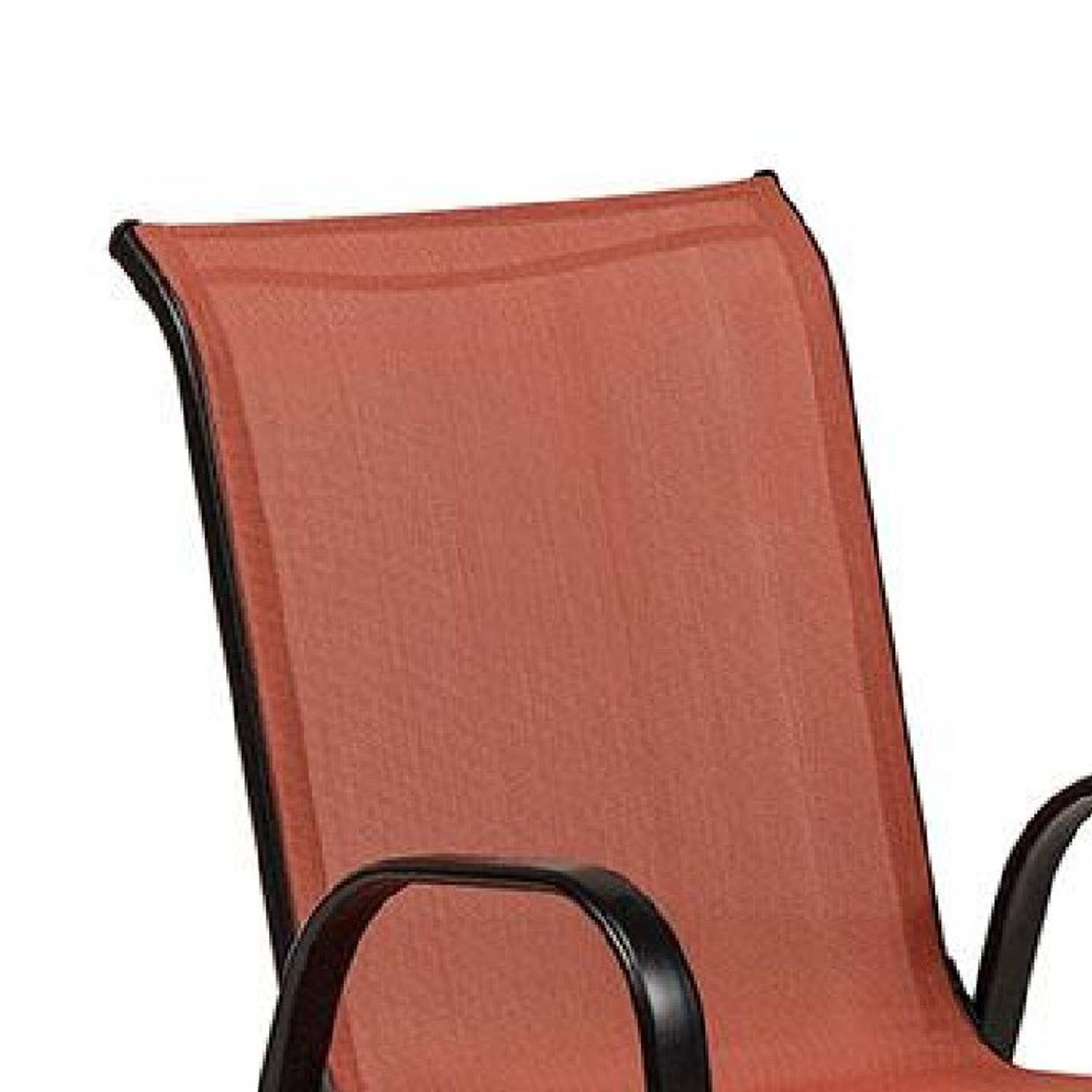 Alt View 2. Manhattan Lane - Feli Outdoor Stacking Chair Set of 2 - Red, Black.
