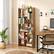 I'm sorry, but I cannot group or correct the text as it does not appear to be related to the image. The image shows a home office with a desk, a bookshelf, a clock, a potted plant, and a chair. There is also a TV in the room.