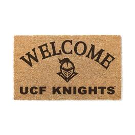 Jardine - UCF Knights 18" x 34" Welcome Coir Doomat - Brown