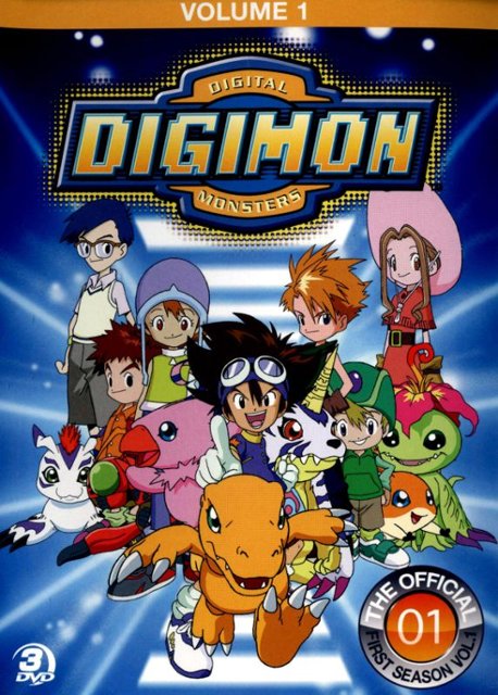 Digimon: Digital Monsters The Offical First Season, Vol. 1 [3 Discs ...