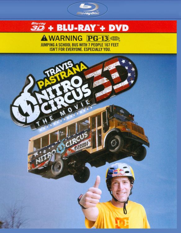 Nitro Circus: The Movie 3D [3 Discs] [3D] [Blu-ray/DVD] [Blu-ray/Blu-ray 3D/DVD] [2012]