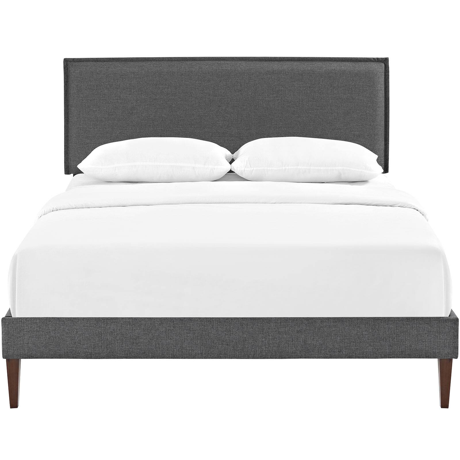 Alt View 1. Modway - Amelia Upholstered Fabric Full Bed - Blue.