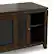 Alt View 3. Simpli Home - Cosmopolitan 48W Low TV Stand with Sliding Glass Doors - Mahogany Brown.