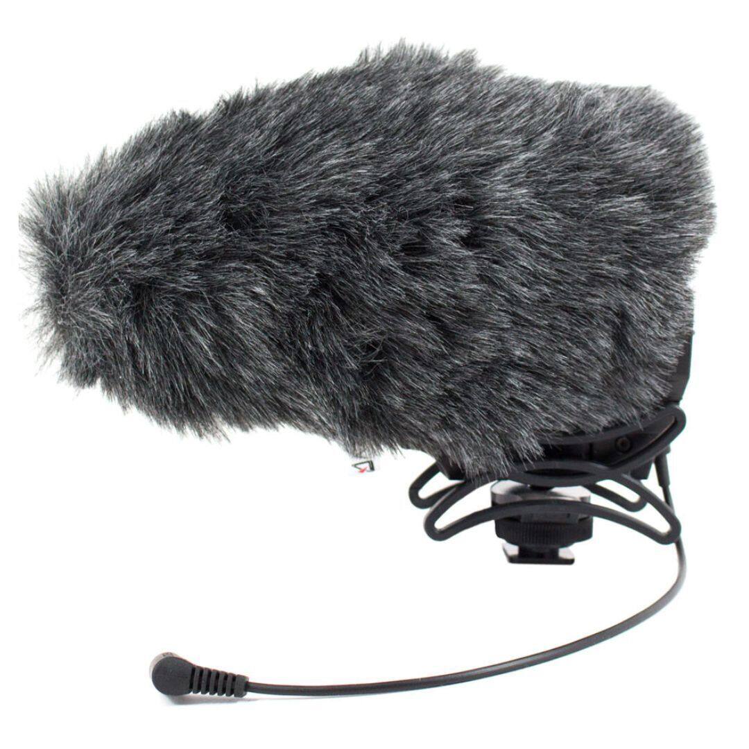 Left. Azden - Azden SWS-30 High Performance Furry Windshield Cover for SMX-30.