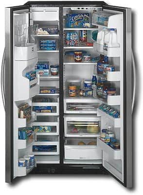 kitchenaid refrigerator kscs25inss00