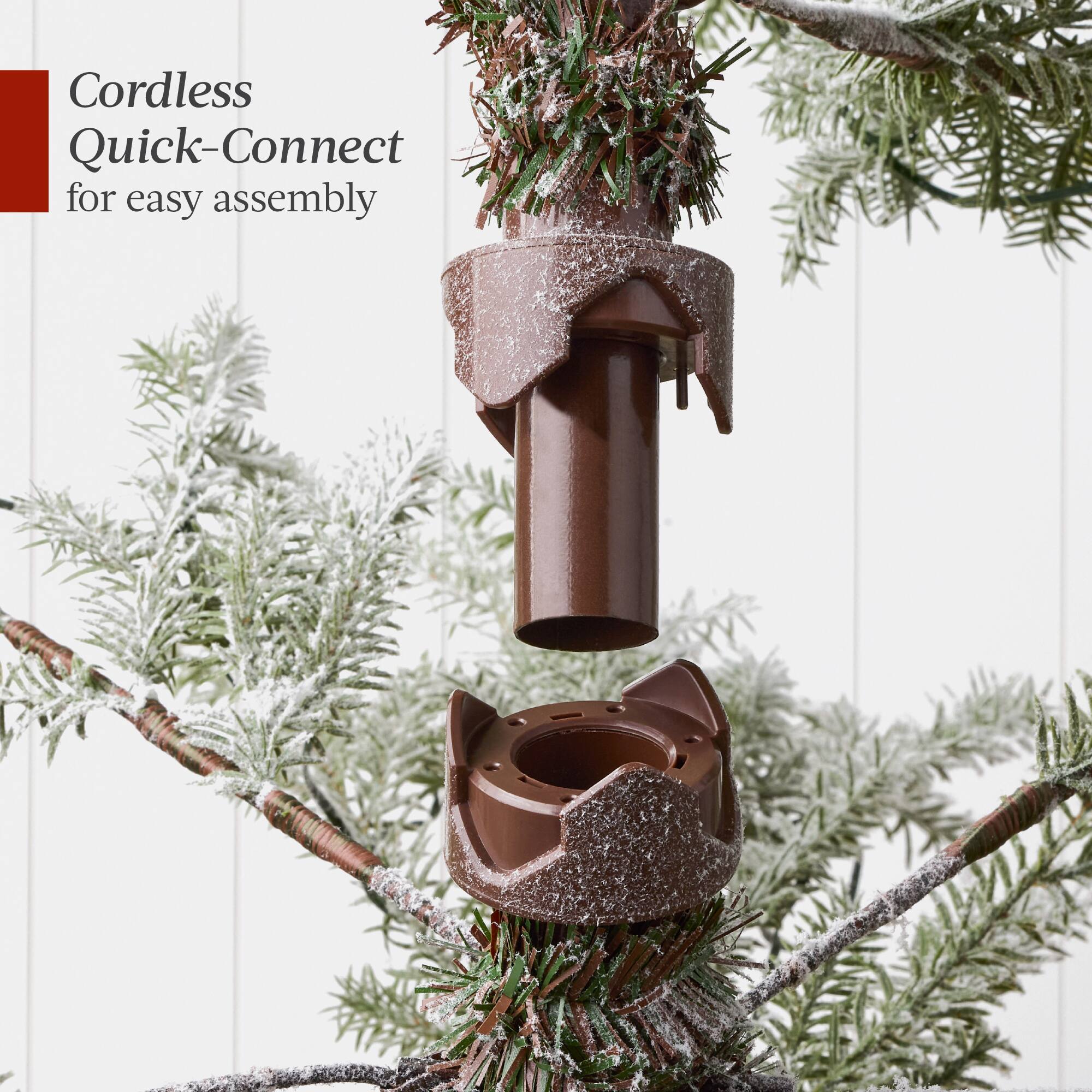 Cordless Quick-Connect for easy assembly