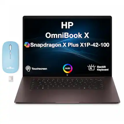 HP OmniBook X Snapdragon X Plus X1P-42-100 DOCK DOCKETORM ORM Touchscreen OLED A Backlit Keyboard