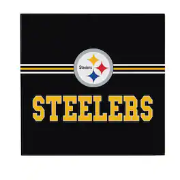 Evergreen Enterprises - Pittsburgh Steelers 12" x 12" Wood Wall Sign - Multicolor