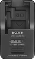 Sony - Battery Charger - Black - Front_Standard