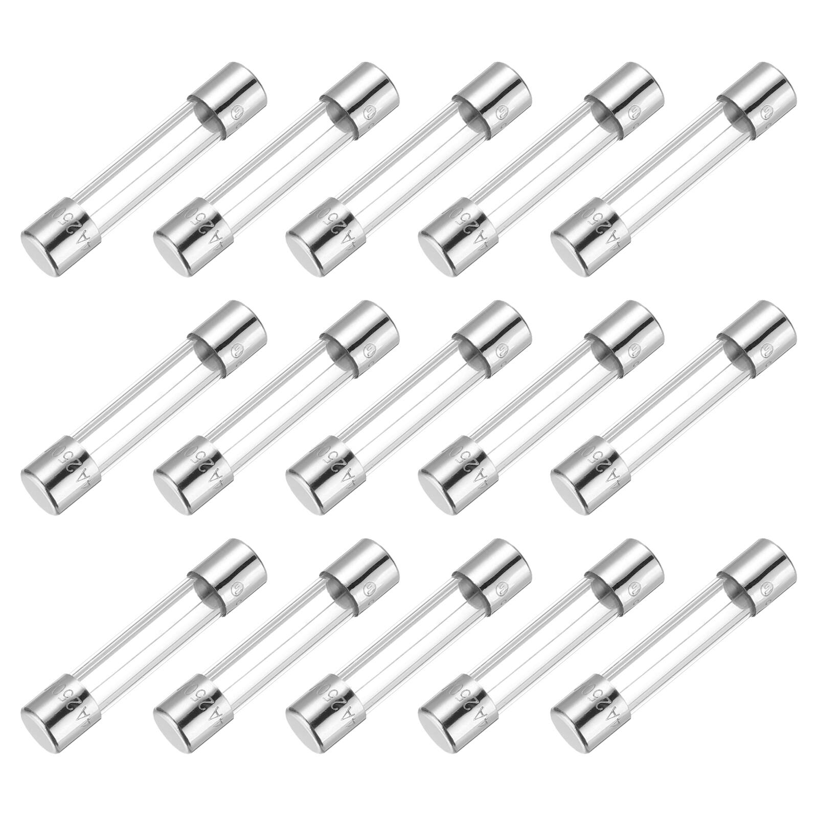 Unique Bargains - 4A 250V 6x30mm Time Delay Glass Fuse UL Listed Slow Blow Fuse for Home Appliances 15pcs price history on PriceWatchPro