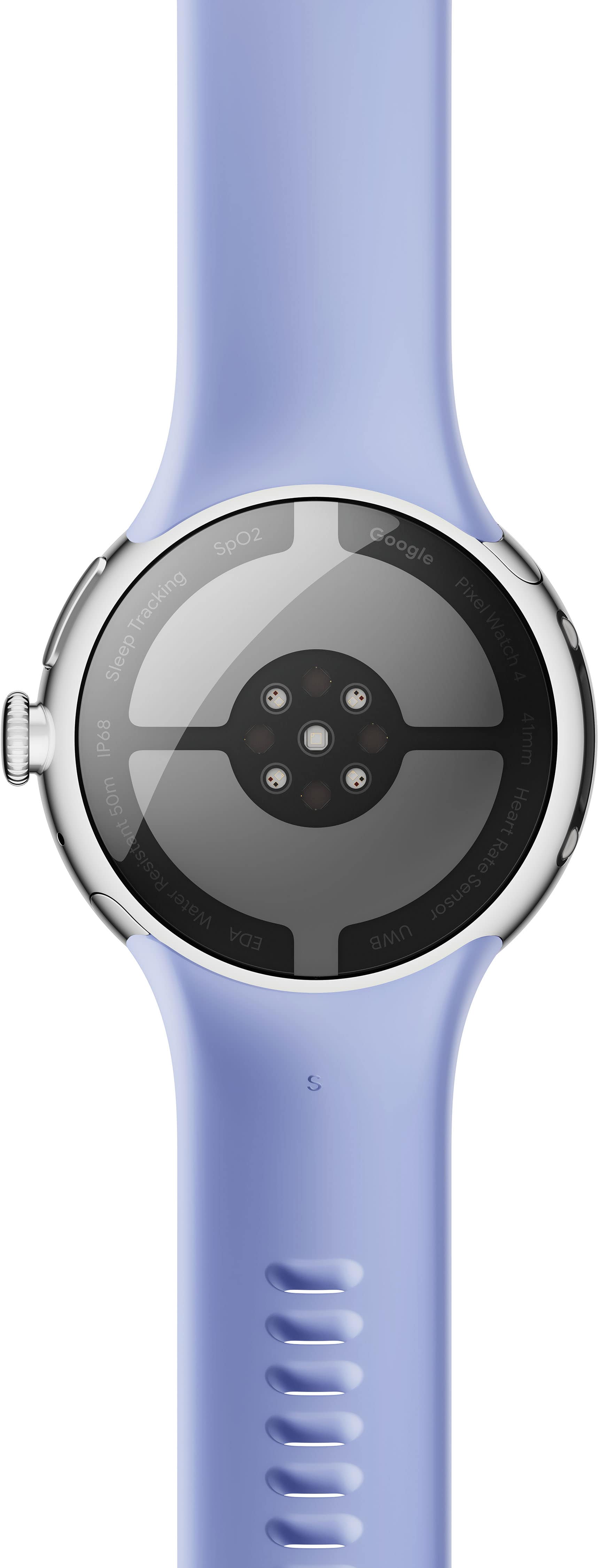 SpO2 Tracking
Sleep
IP68 50m Resistant Water
EDA
Google Pixel Watch 4
41mm
Heart Rate Sensor
UWB
Resistant to water and sweat