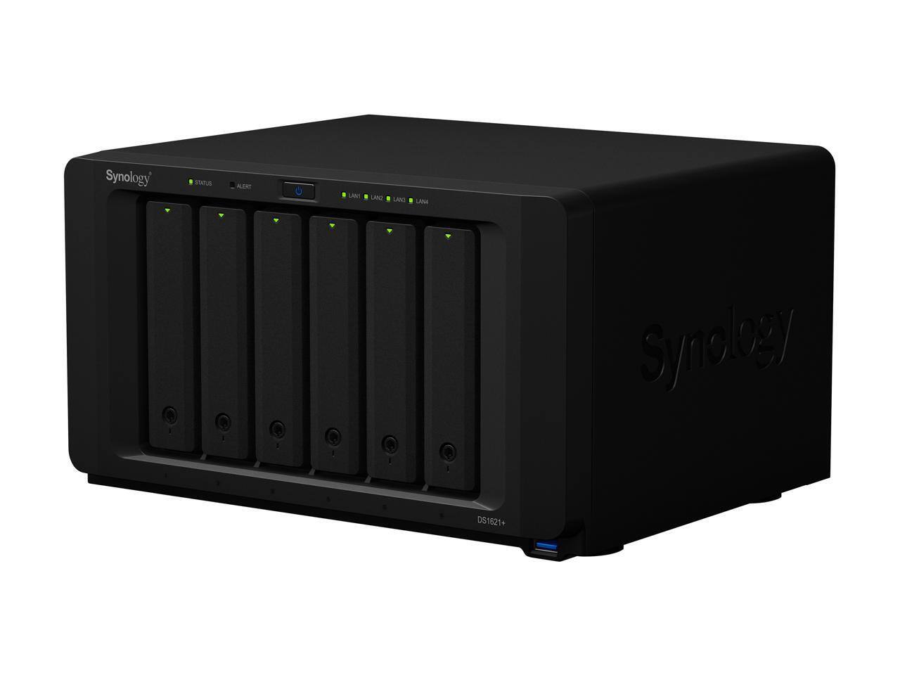 Synology NAS DS1621+ 6ベイ Synology DiskStation DS1621+ 6-bay SATA Quad Core NAS Server
