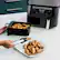 Alt View 15. Ninja - Foodi 6-qt. 5-in-1 2-Basket Air Fryer with DualZone Technology - Black.