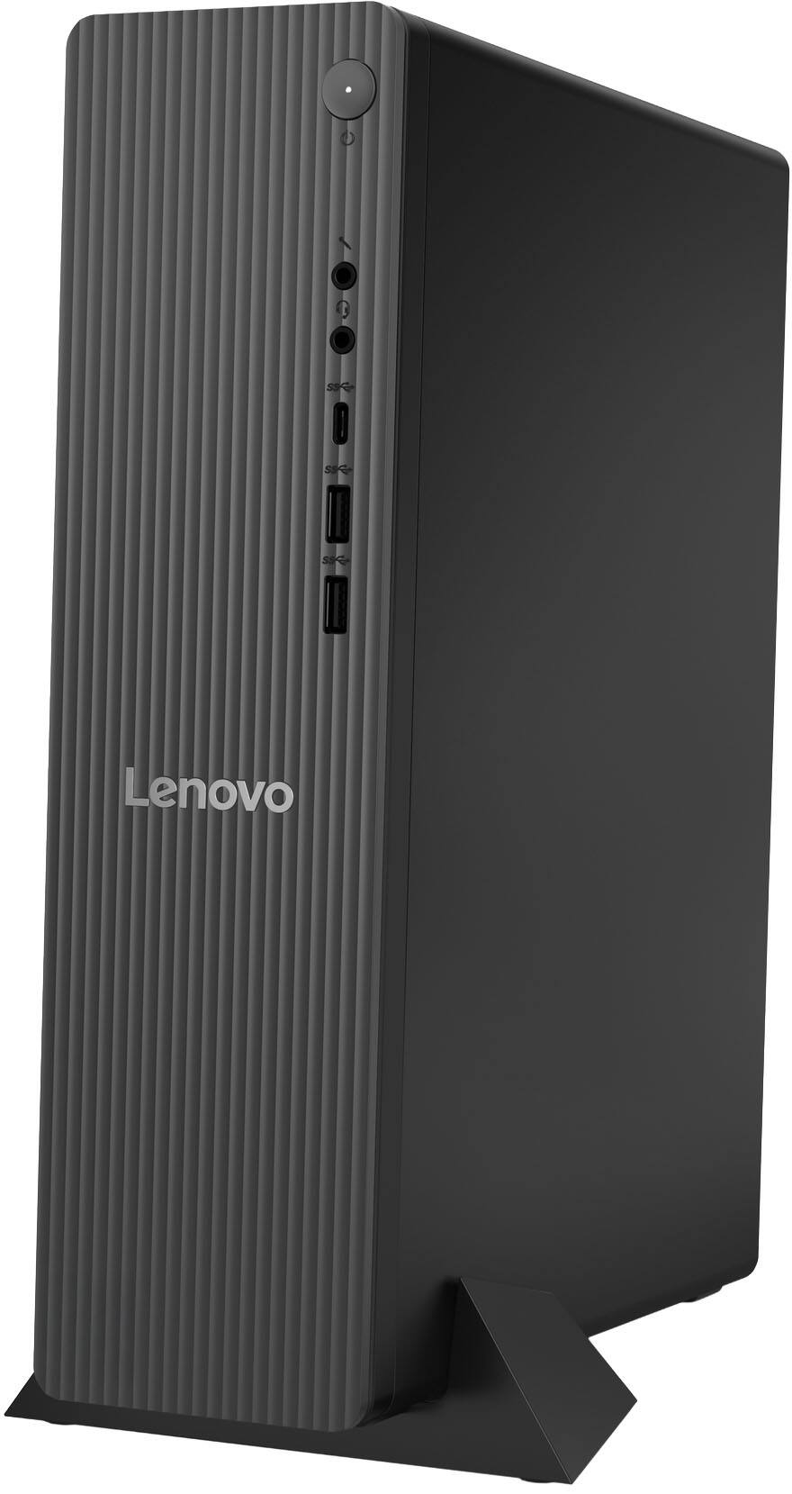 Alt View 13. Lenovo - IdeaCentre Tower Desktop - Intel Core Ultra 5 Processor 225 - 16GB RAM - 512GB SSD - Luna Grey.