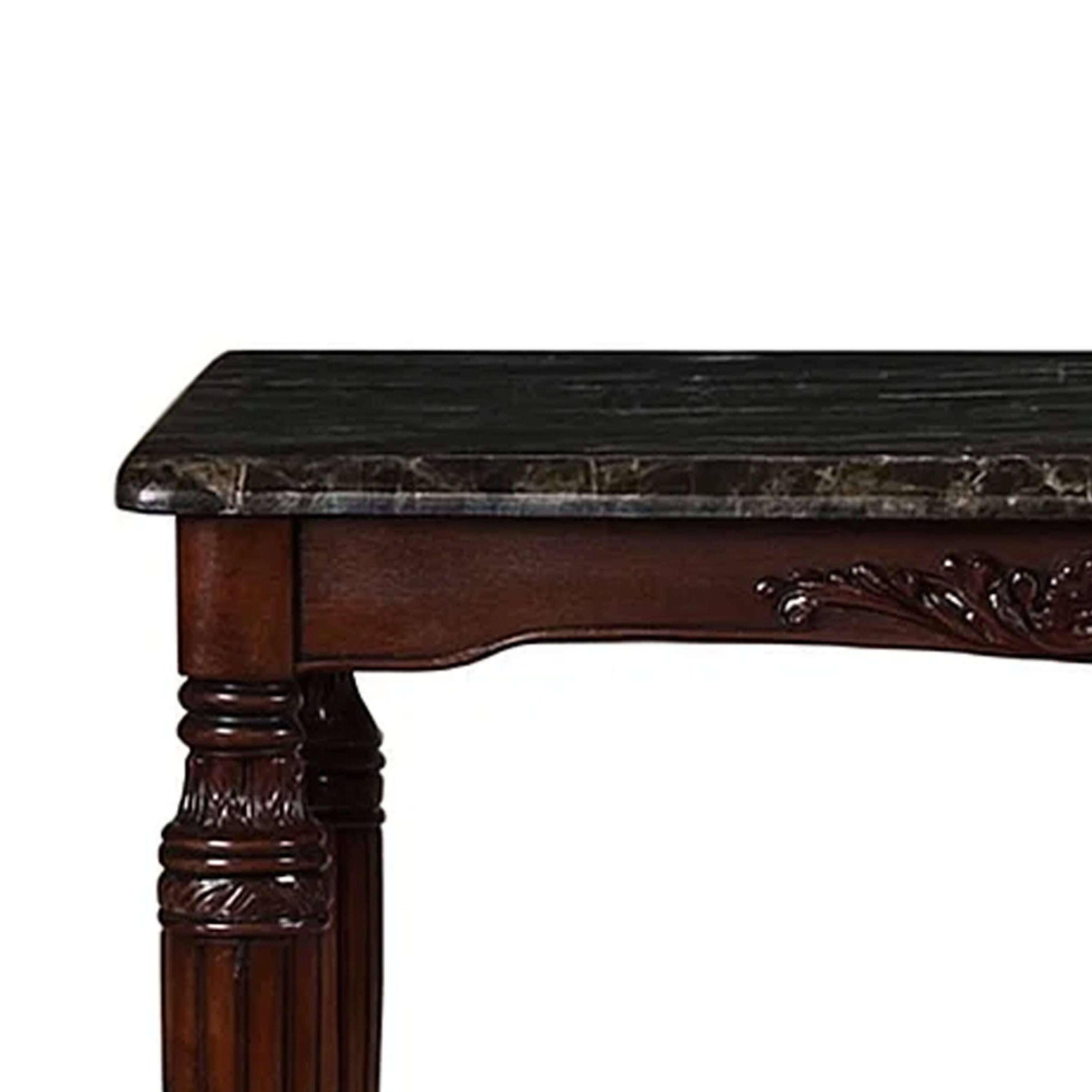 Alt View 3. Manhattan Lane - Brampton Traditional Style Sofa Table - Espresso.
