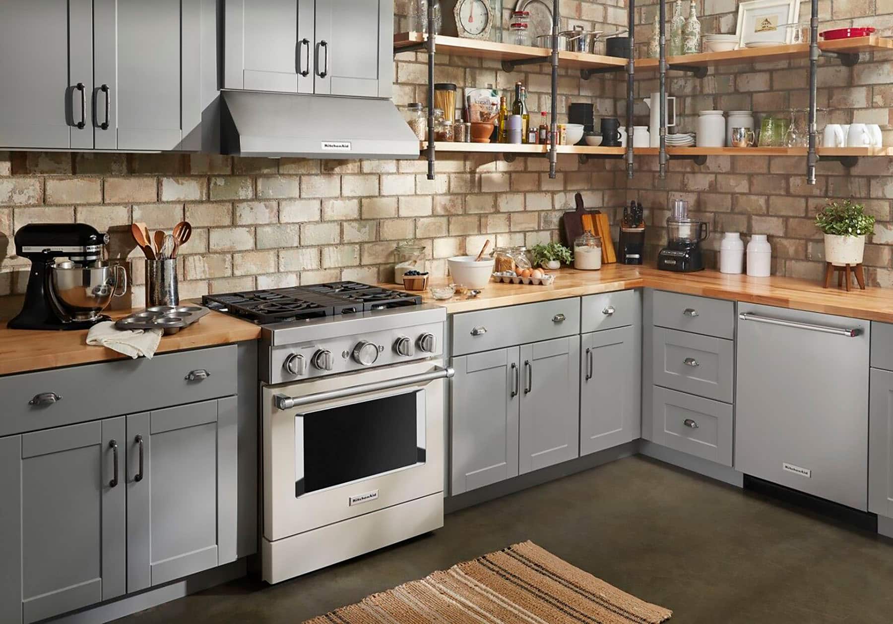 Alt View 31. KitchenAid - 24" Top Control Built-In Stainless Steel Tub Dishwasher with 3rd Rack, Fan-Enabled ProDry, 44 dBA - Stainless Steel.