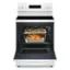 Left. Whirlpool - 5.3 Cu. Ft. Freestanding Electric Convection Range with No Preheat Air Fry and Air Baking - White.