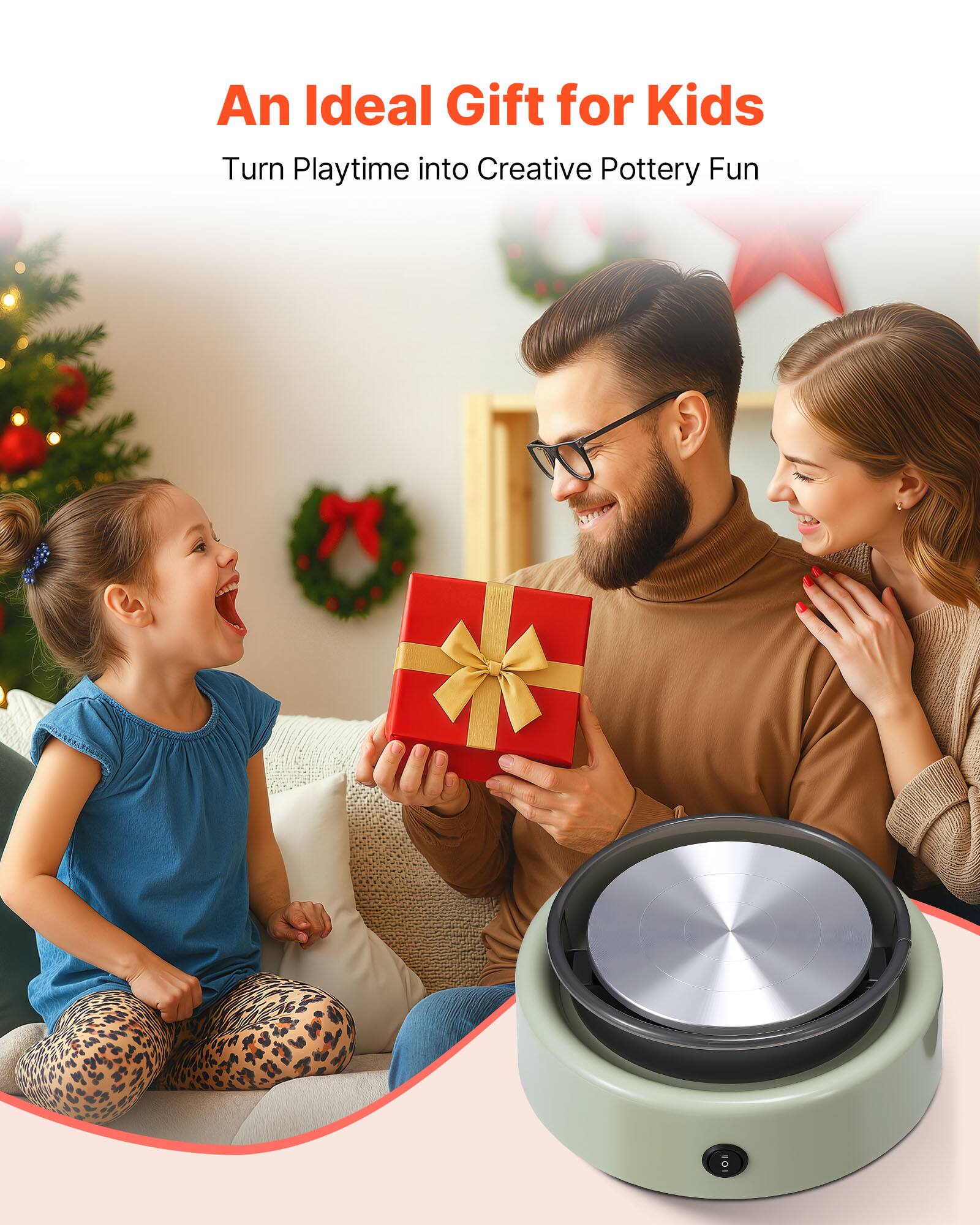 An Ideal Gift for Kids  
Turn Playtime into Creative Pottery Fun