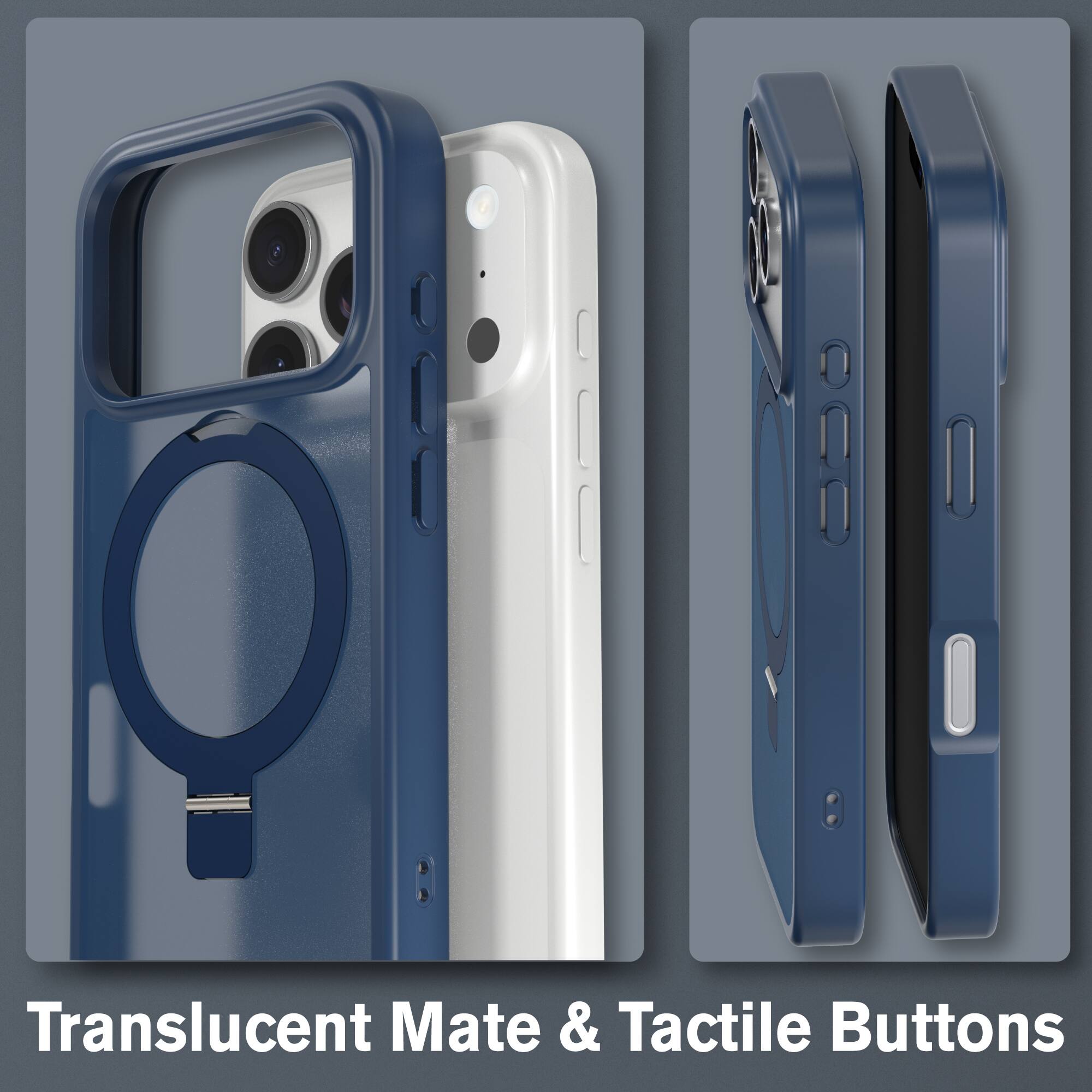 Translucent Matte & Tactile Buttons