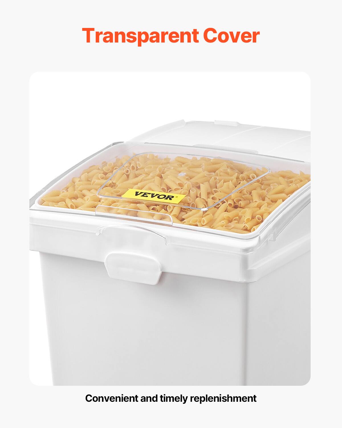 Transparent Cover
VEVOR
Convenient and timely replenishment