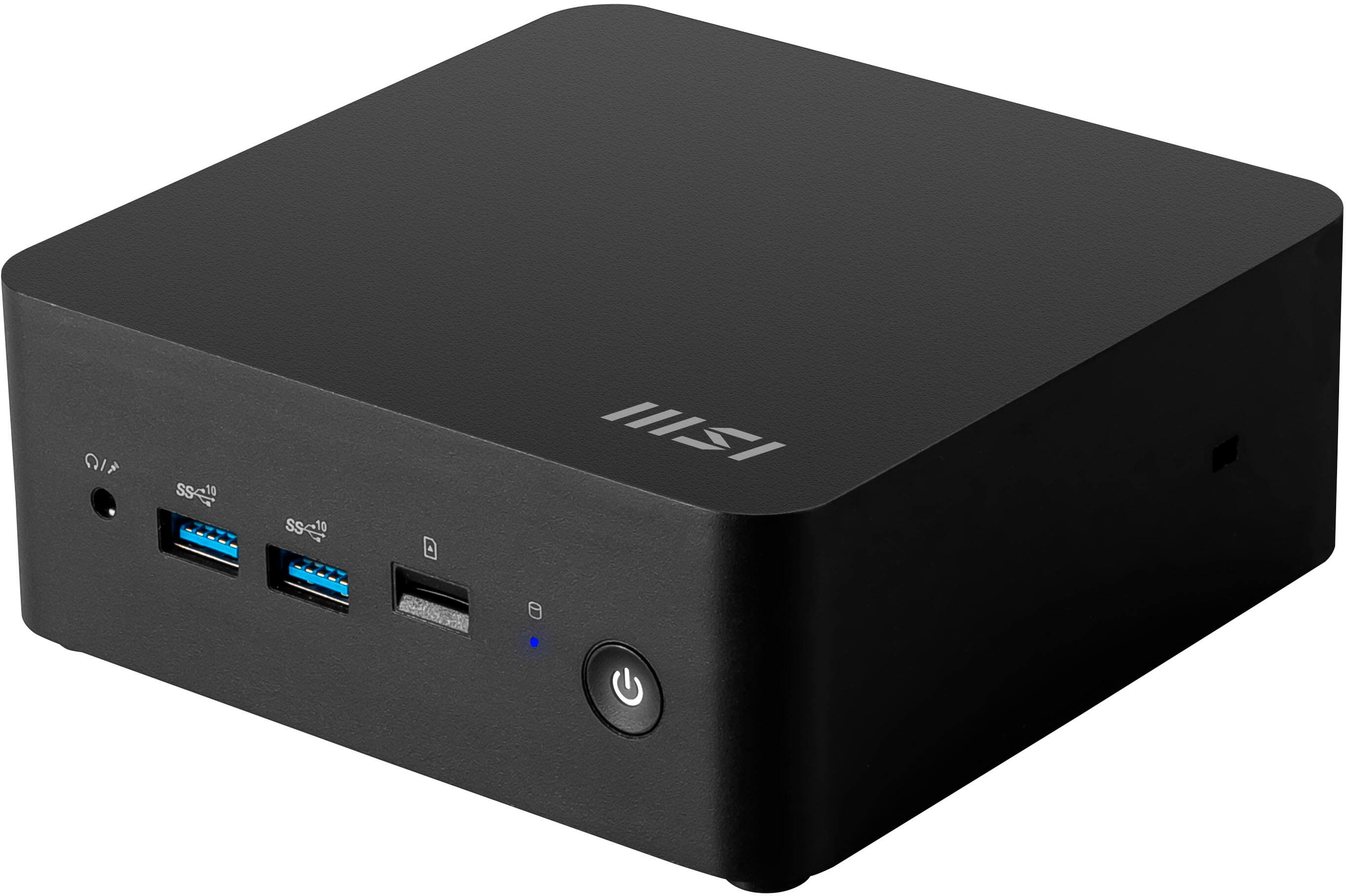 Alt View 9. MSI - Cubi NUC 1MG Mini Desktop - Intel Core 5-120U - 16GB Memory - Intel Graphics - 500GB SSD - Black.