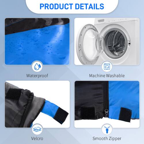 PRODUCT DETAILS  
- Waterproof  
- Machine Washable  
- Velcro  
- Smooth Zipper
