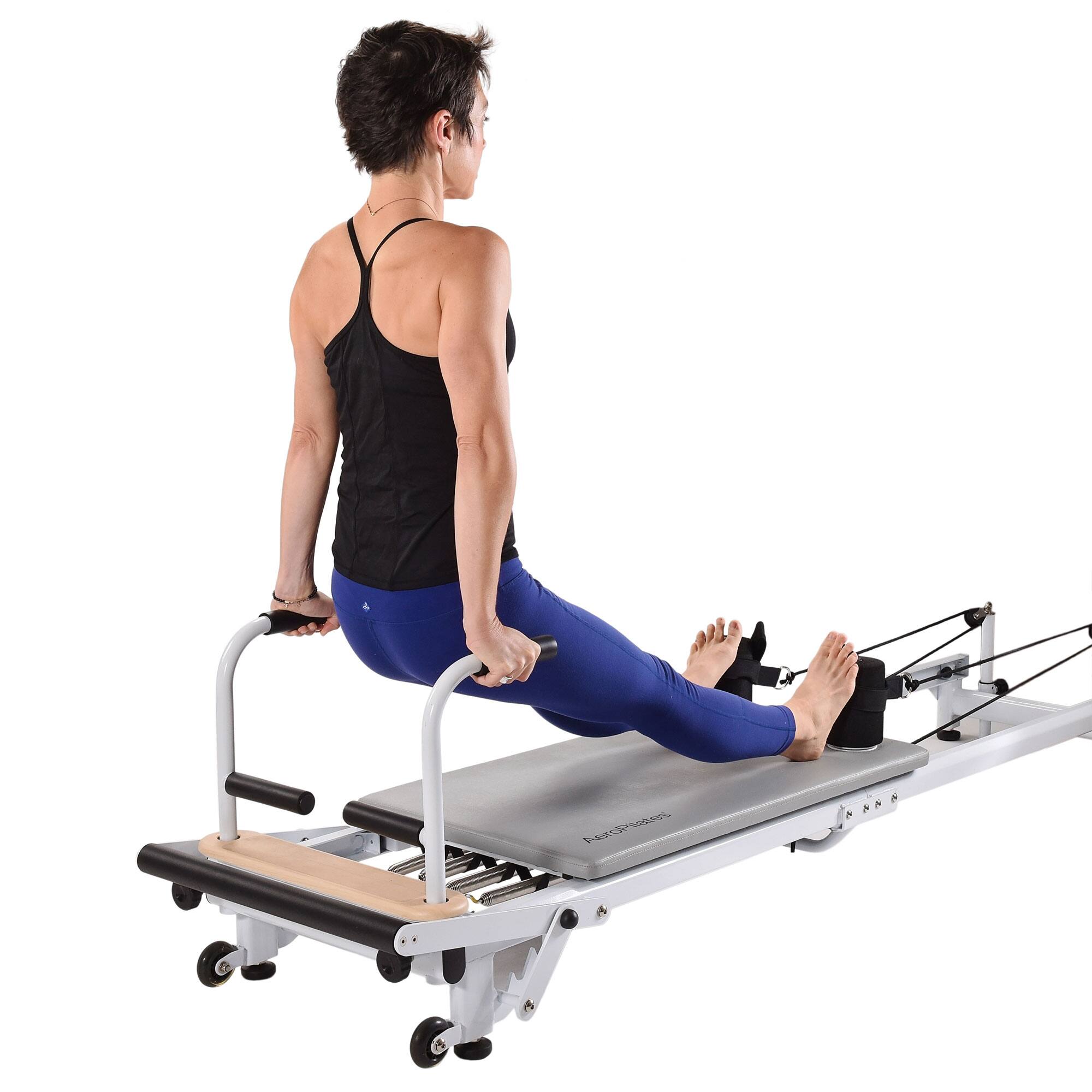 Alt View 3. Stamina Products - Stamina Precision Plank Bars Accessory for AeroPilates Precision Series Reformer - White.