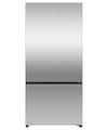 Fisher & Paykel - 32 in. Wide 18.2 Cu. Ft. Bottom Mount Freezer Freestanding Refrigerator - Stainless Steel