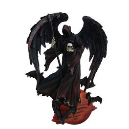 Veronese Design - Reaper of the Night Highly Detailed Angel of Death Wall Sculpture - Black
