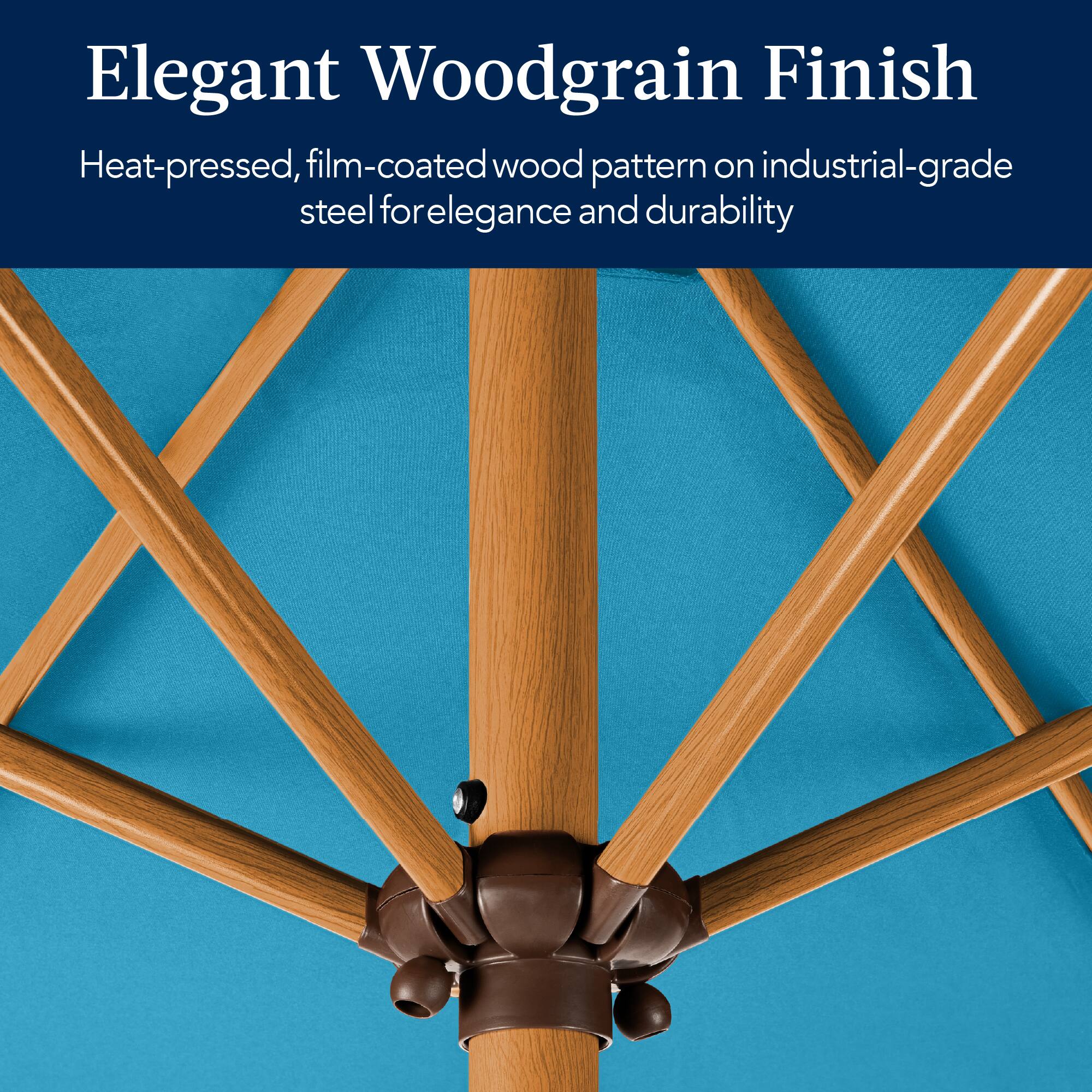 Elegant Woodgrain Finish

Heat-pressed, film-coated wood pattern on industrial-grade steel for elegance and durability.