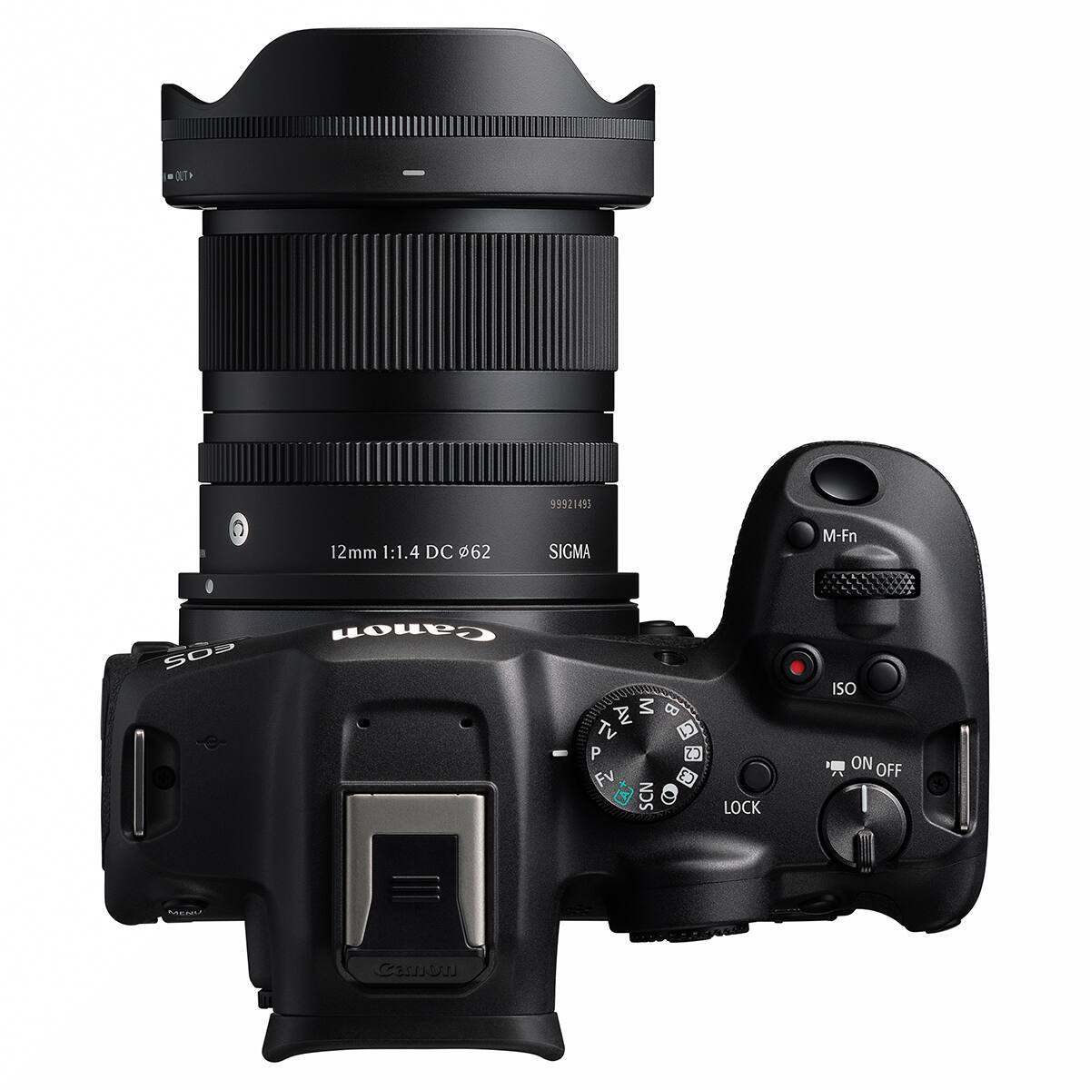 99921495

12mm 1:1.4 DC 62

SIGMA

M-Fn

Canon

PZ M Tv P Fv LA SCN S

B

LOCK

ISO ON OFF

MENU

Canon