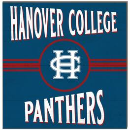 Jardine - Hanover Panthers 10" x 10" Retro Team Sign - Maroon