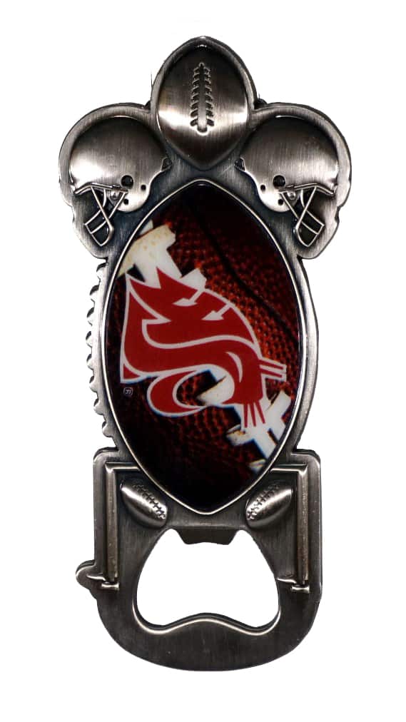 Rico Industries - Washington State Cougars Party Starter Magnetic Metal Bottle Opener - Multi