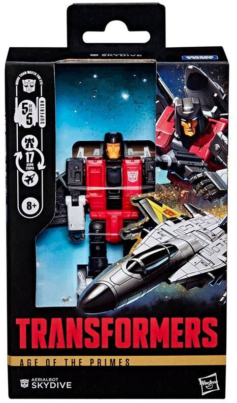 Baleans wasaco than meets the more eye 5 de superion 5 17 steps (tapes 8+ transformers age of the primes aerialbot skydive Hasbro