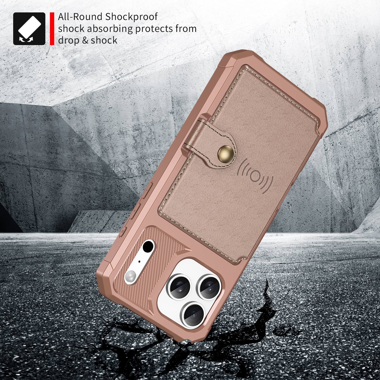 All-Round Shockproof shock absorbing protects from drop & shock